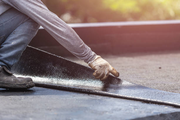 Professional Crawl Space Encapsulation technician working in Lake Tansi, TN